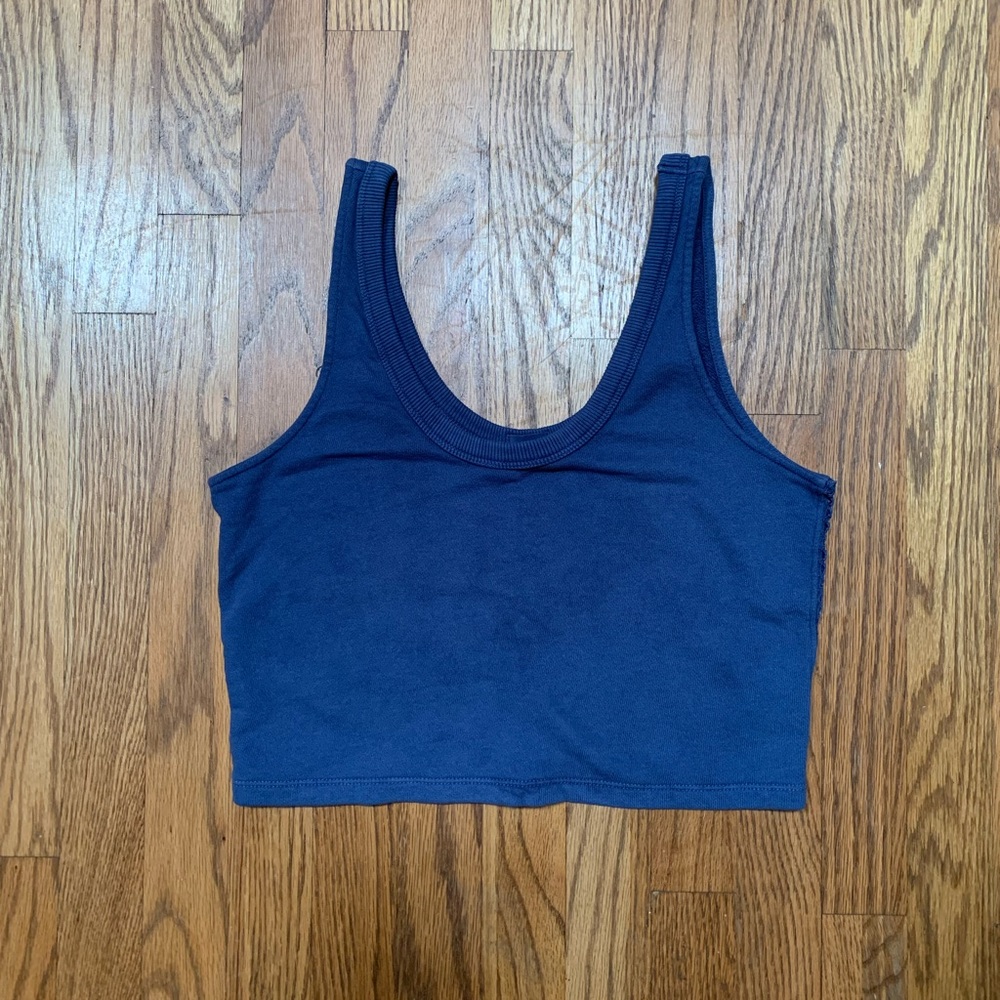 Aerie Weekend Fleece Tank Top in Fresh Bright (XS)